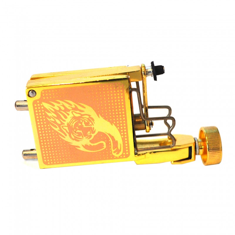 Pro Rotary Tattoo Machine Gun Gold Tiger
